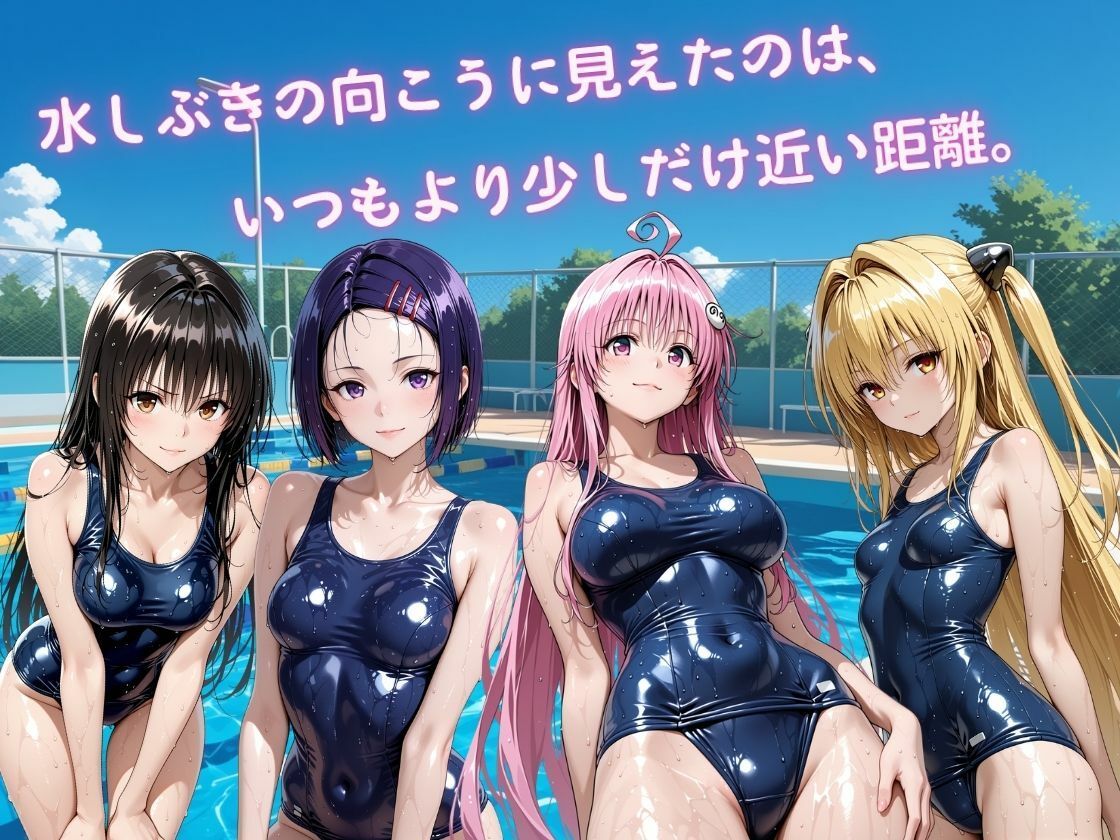 ヒロインたちのスクールプール ー恋とハプニングが止まらない夏ー - サンプル画像 1