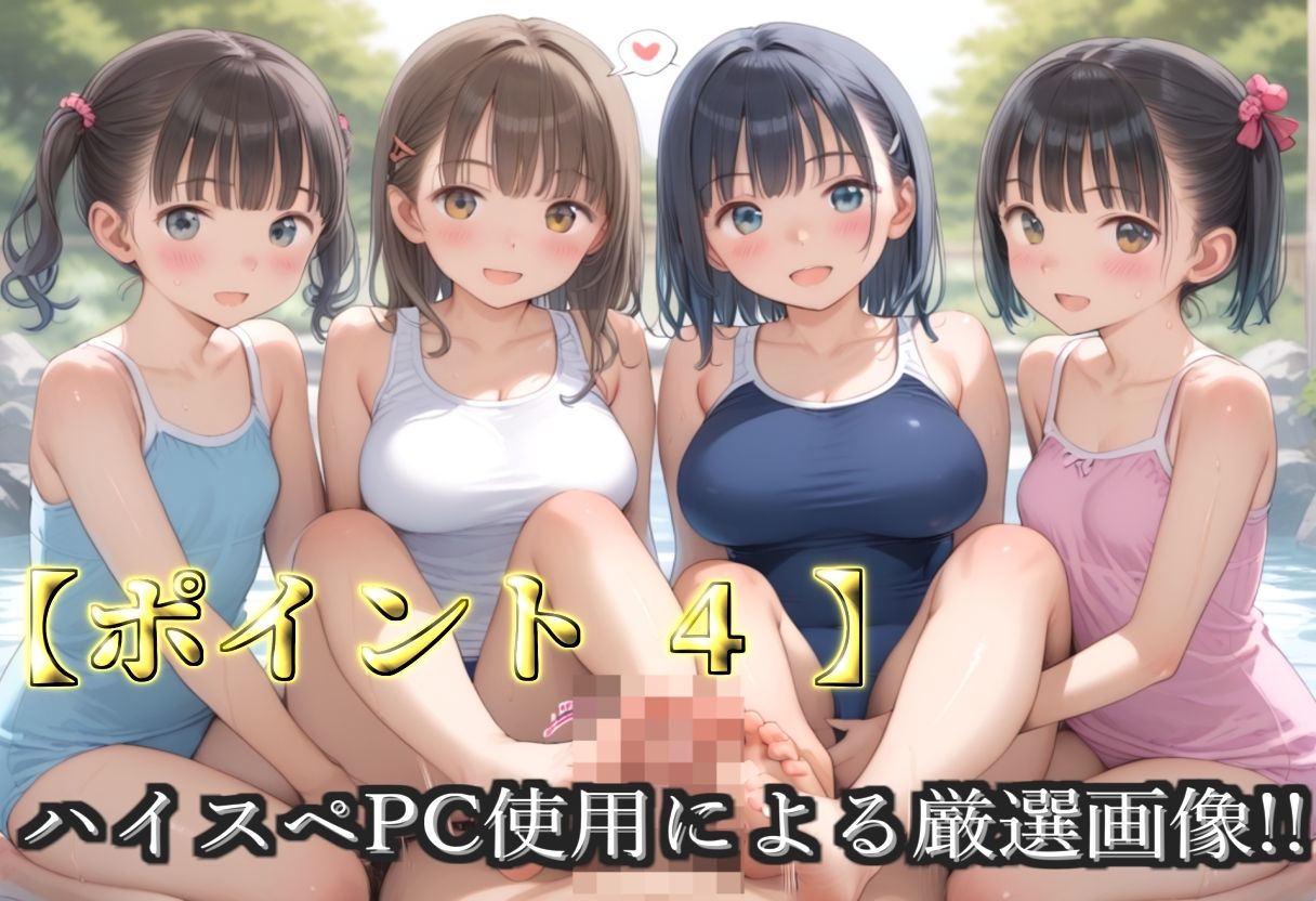 【プレミアシリーズ】【豪華特典あり】スク水巨乳ロリ学園乱交 真夏の混浴温泉で集団乱痴  修学旅行編【500個】 - サンプル画像 6