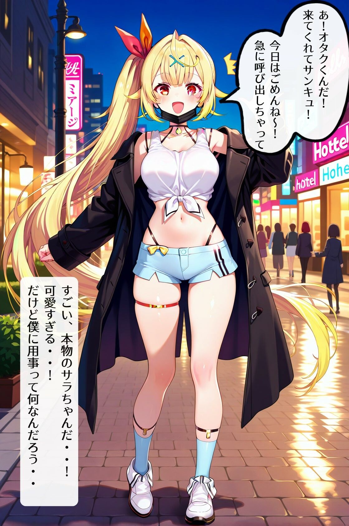 星川〇ラ  スパチャVIPオタク君への秘密の濃厚イチャラブごほーし撮影会 - サンプル画像 1