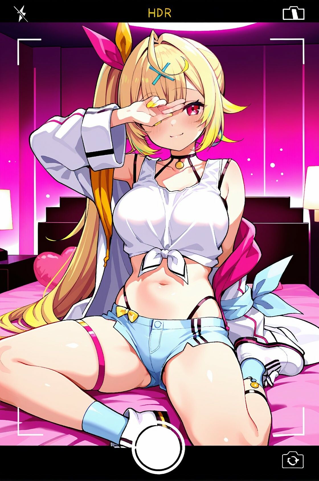 星川〇ラ  スパチャVIPオタク君への秘密の濃厚イチャラブごほーし撮影会 - サンプル画像 2