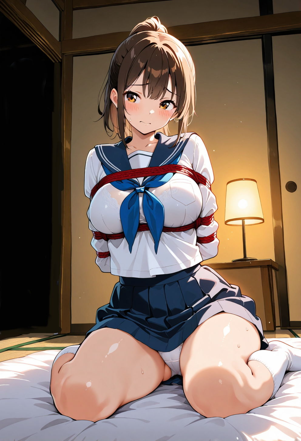 拾った巨乳ちゃんの挿入調教部屋 - サンプル画像 3