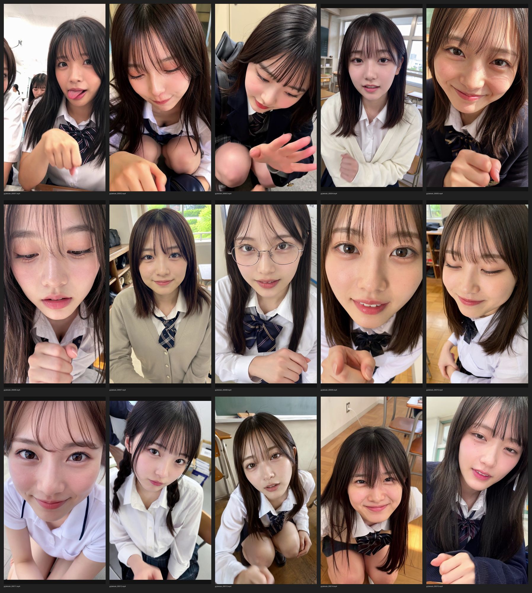 何といってもどうしても！可愛いJ○に手でシコシコされたい！＋他  約18分 - サンプル画像 1