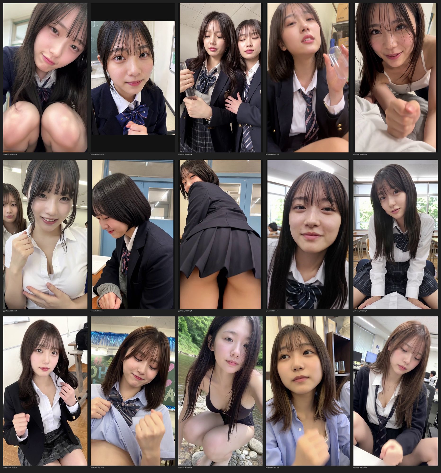 何といってもどうしても！可愛いJ○に手でシコシコされたい！＋他  約18分 - サンプル画像 2