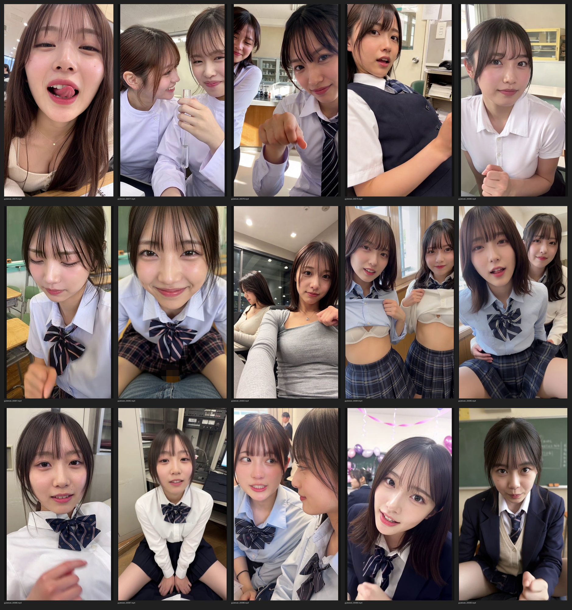 何といってもどうしても！可愛いJ○に手でシコシコされたい！＋他  約18分 - サンプル画像 6