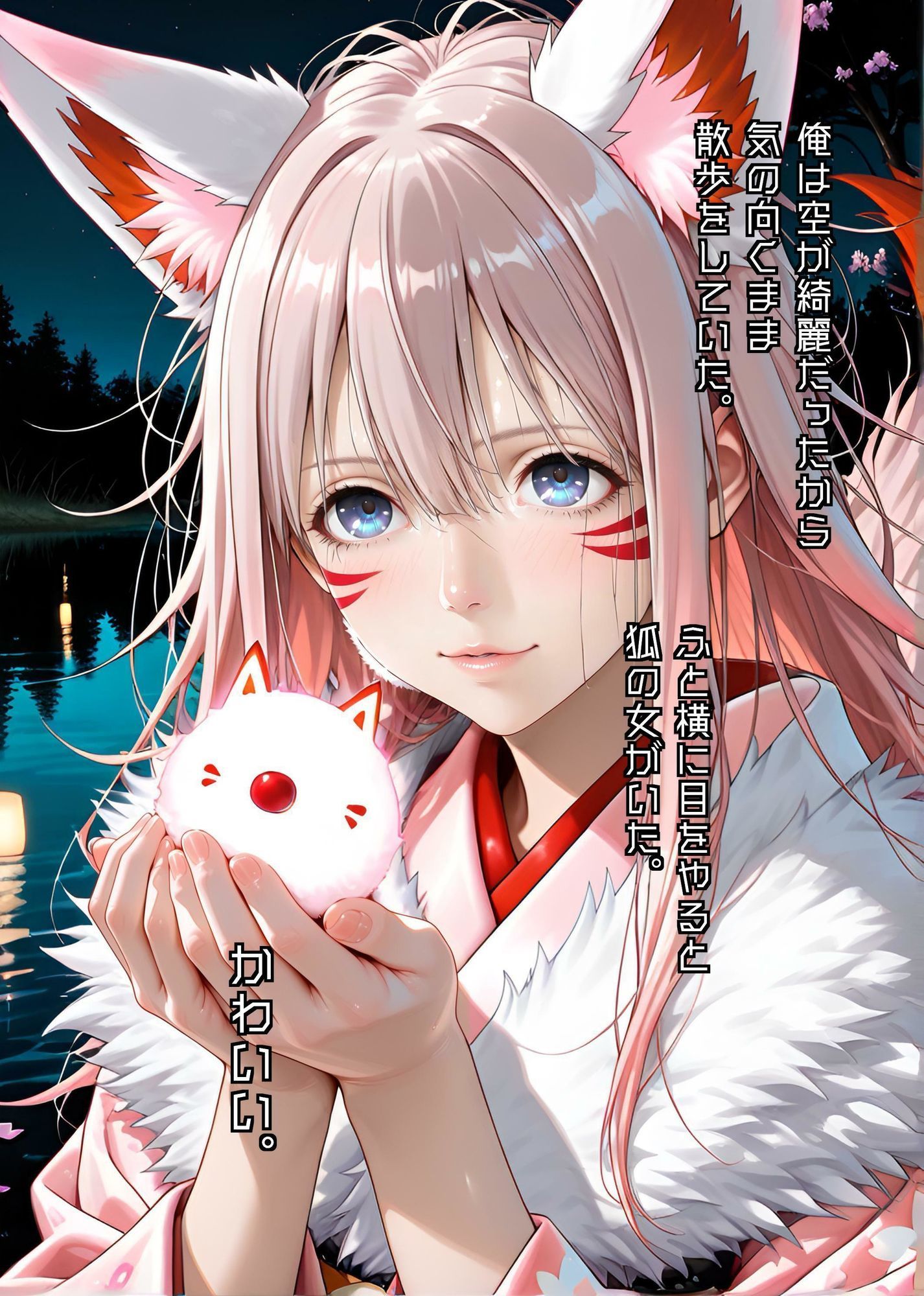 亜人種 純粋無垢な妖狐みつけた -処女の妖狐を犯し続けた結果- 夜桜明里（YozakuraAkari） - サンプル画像 1