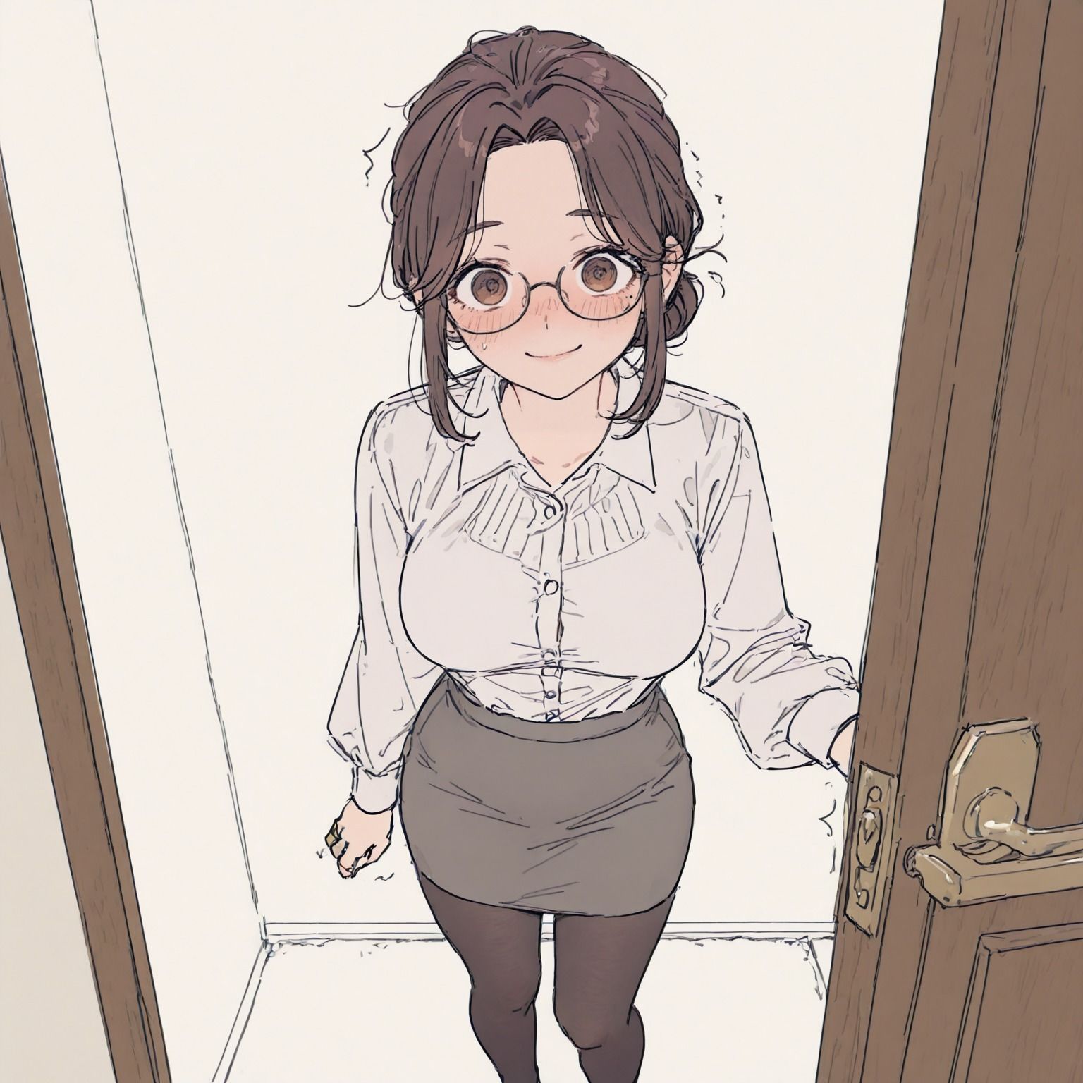 地味で貞淑な隣の人妻が尻穴で堕ちるまで - サンプル画像 1