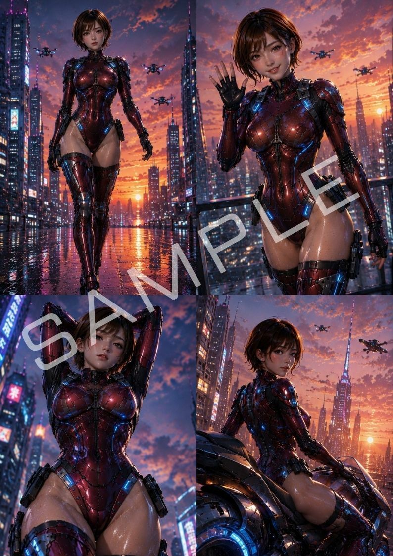 Sci-Fi Heroine Collection MISAKI Mission 01 - サンプル画像 1