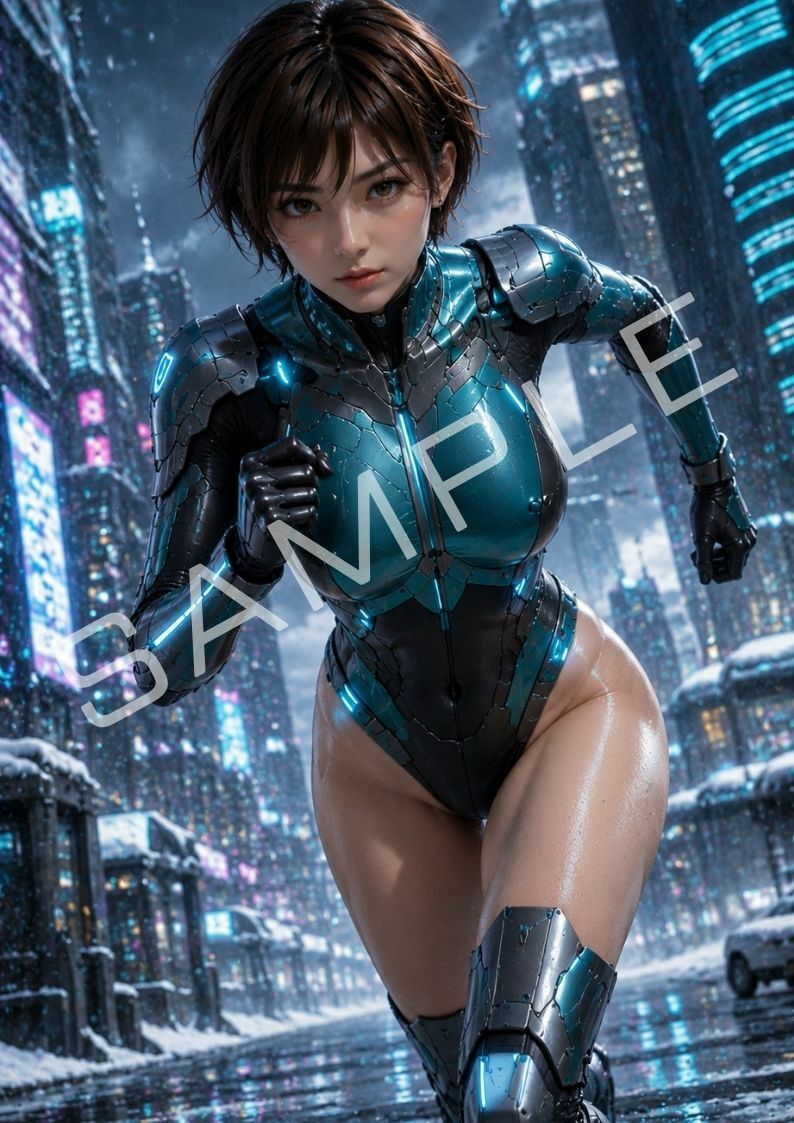 Sci-Fi Heroine Collection MISAKI Mission 01 - サンプル画像 6