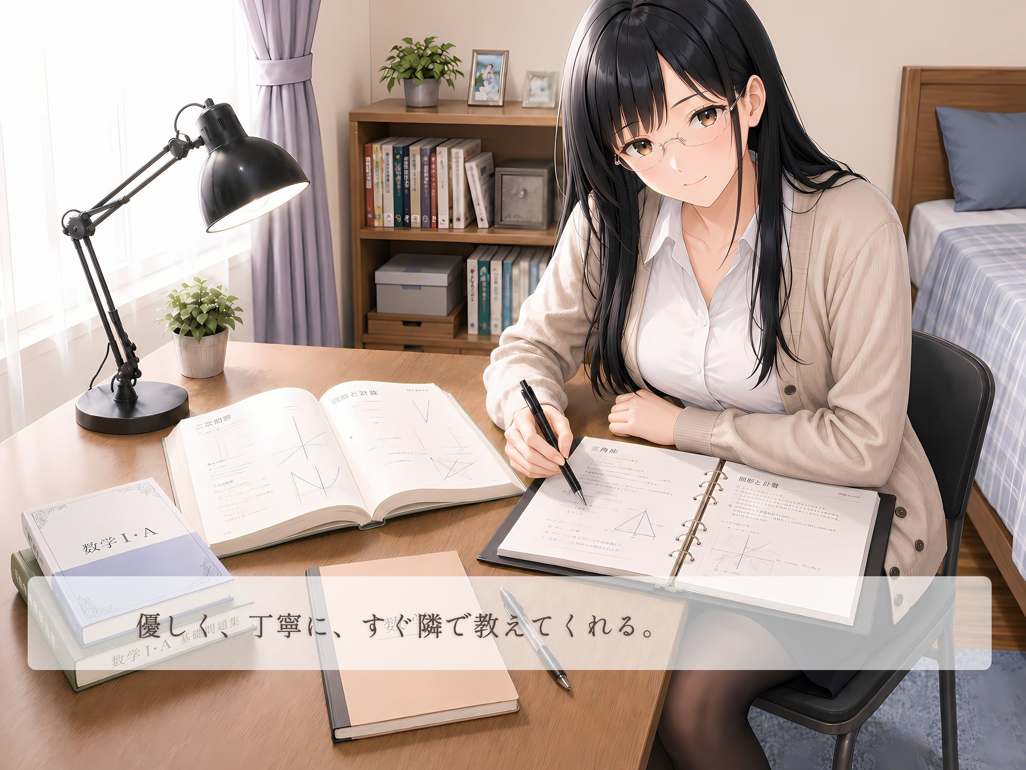 近すぎる家庭教師 まじめで優しい幼なじみお姉さん - サンプル画像 2