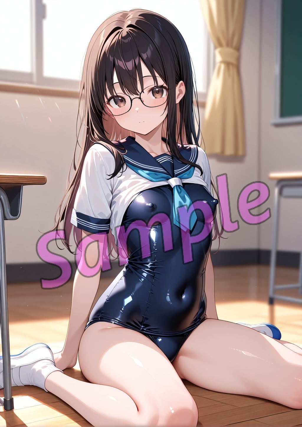 夏の教室 - サンプル画像 4