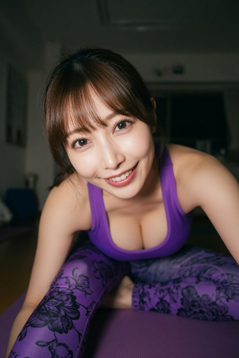 IMAGE VIDEO ＆ AI写真集 Vol.3 桜井 美咲 ヨガインストラクター/同級生 「甘く切ない、同窓会の夜明け」 - サンプル画像 3