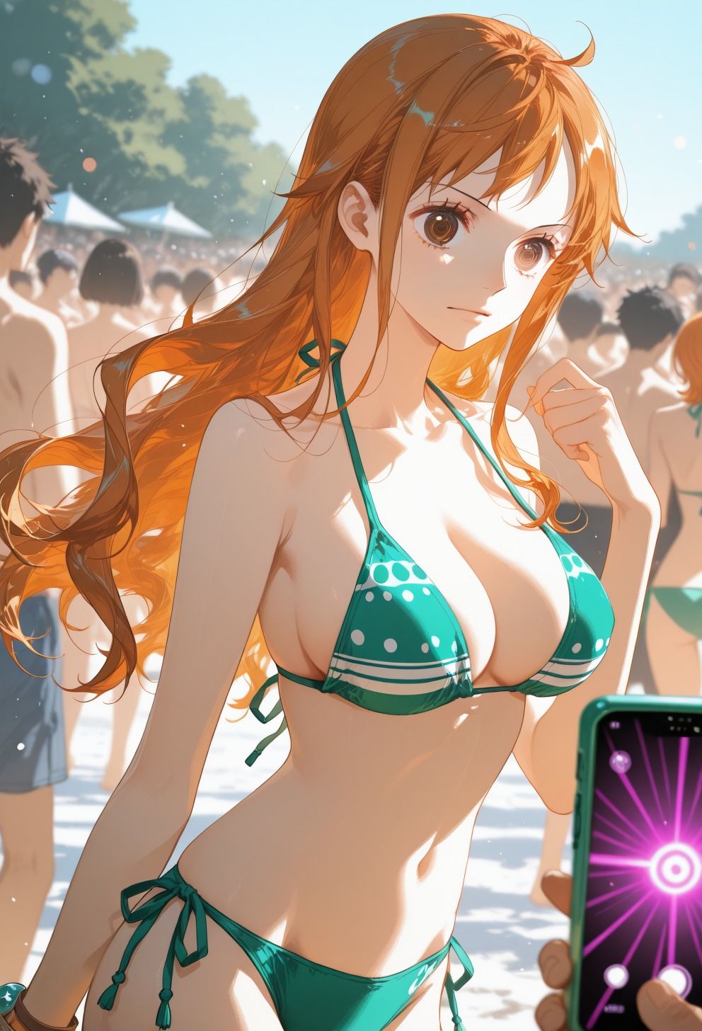 絶世の美女、快楽に屈する  :抗えない夏の支配   ◯ミ - サンプル画像 1