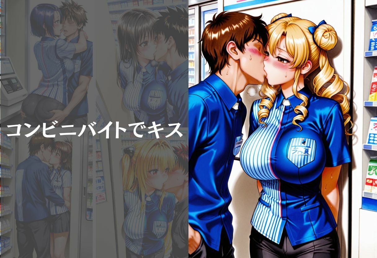 アルバイトに疲れ切った巨乳美女学生が、バイト先の先輩に勤務中に寝取られ快楽堕ちした話 Vol.1 - サンプル画像 7
