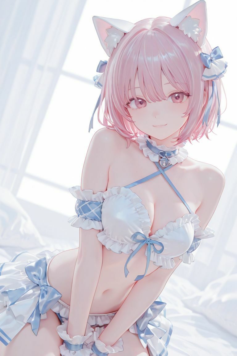 猫耳グラビアアイドル - サンプル画像 1