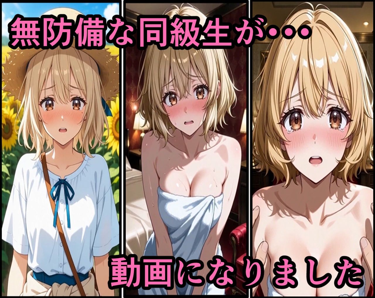 無防備すぎる同級生に、理性が追いつかなかった話 ―夏姫との初めて―【第10話動画版＋夏姫CG集】 - サンプル画像 1