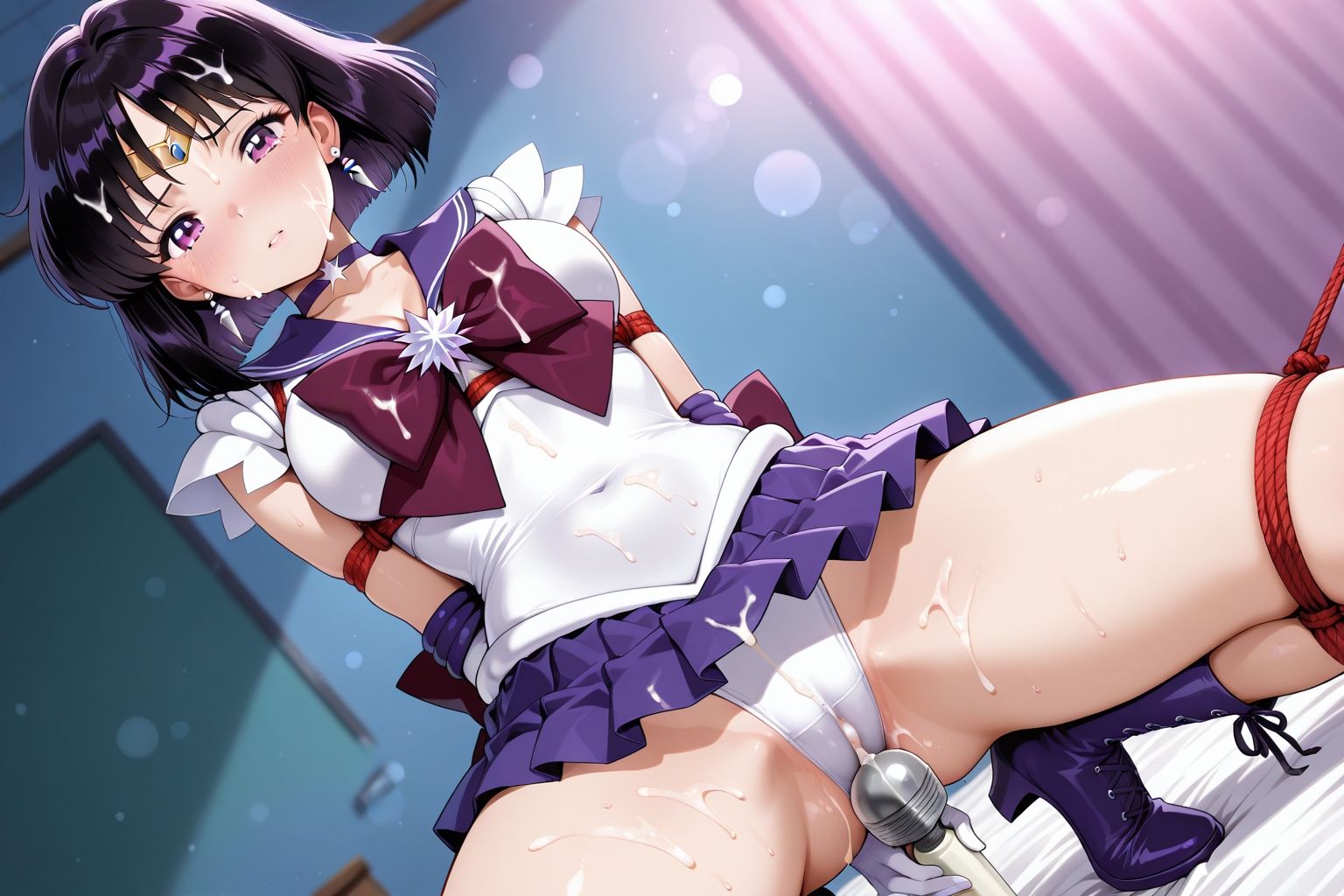 夢見る乙女の調教コレクション12〜美少女戦士〇ーラームーン風9・土萠〇たる風・緊縛編 - サンプル画像 8