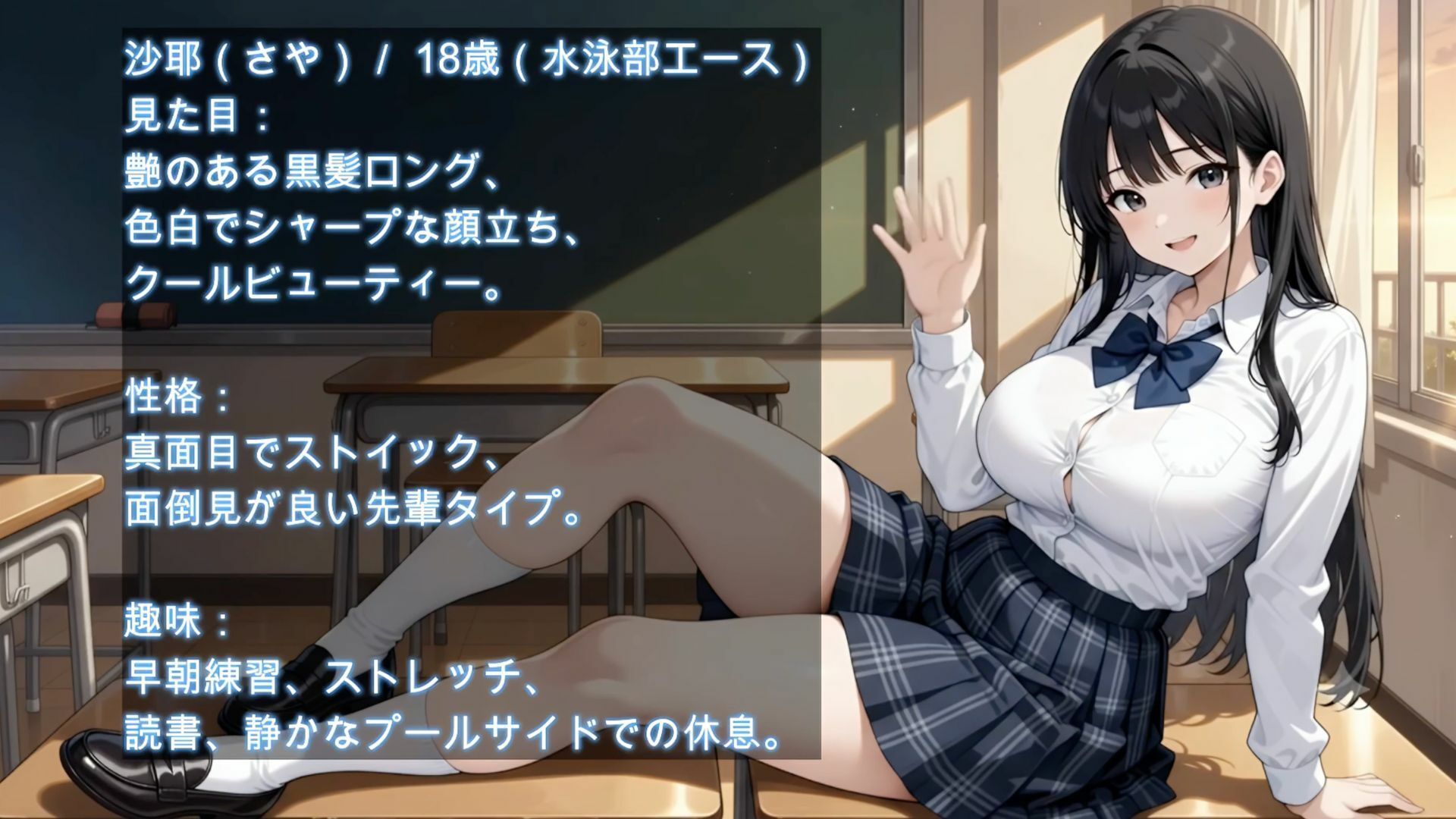 部活動女子たちの禁断特別レッスン 〜爆乳水泳部＆バレー部女子の甘い誘惑〜 - サンプル画像 1