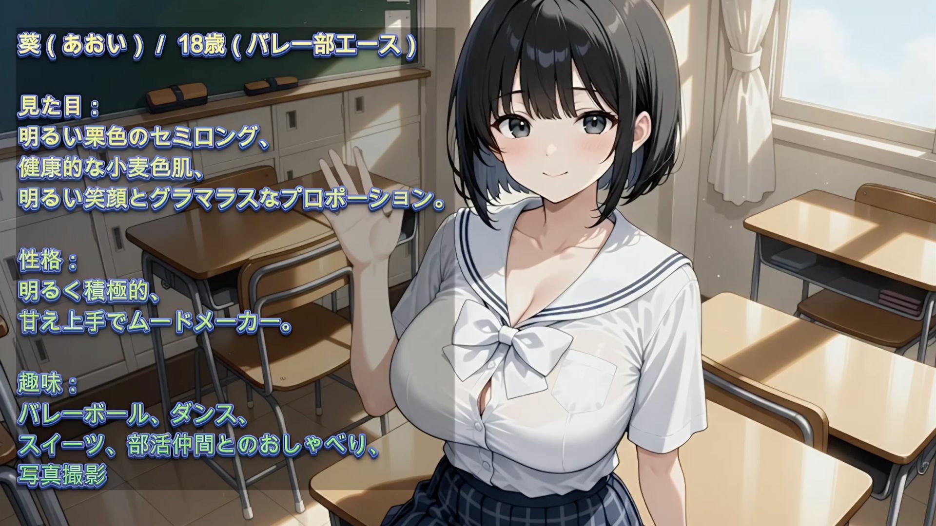 部活動女子たちの禁断特別レッスン 〜爆乳水泳部＆バレー部女子の甘い誘惑〜 - サンプル画像 6