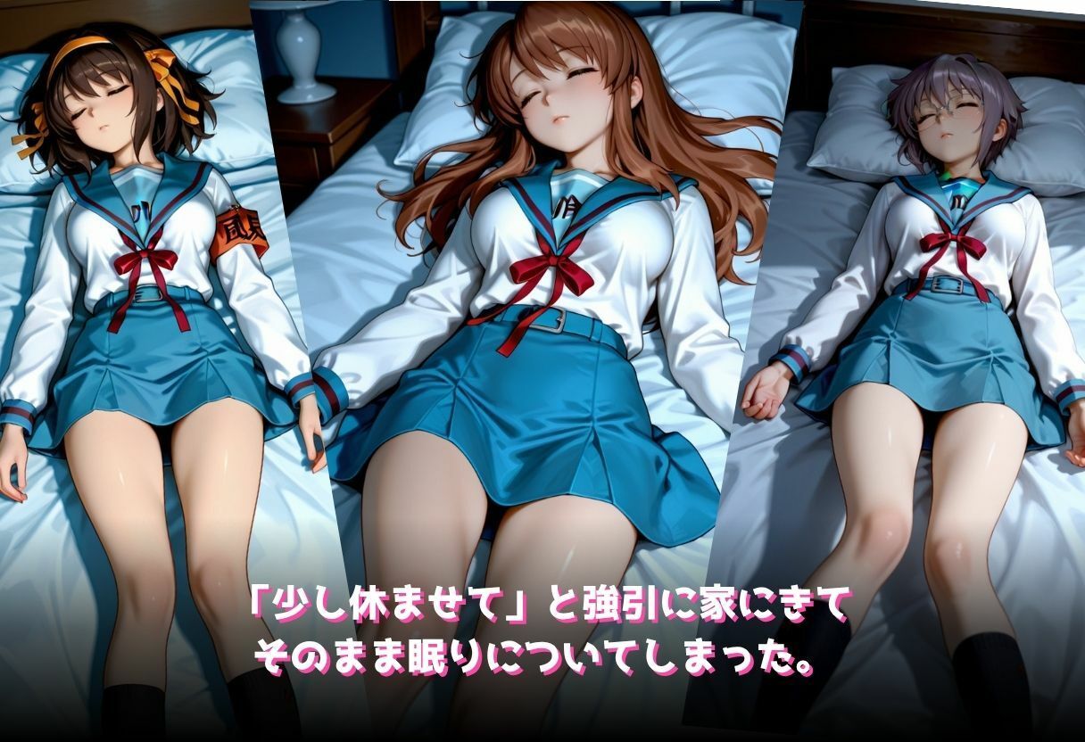 俺ん家でかわいいクラスのあの子が寝てたからイタズラした件〜我慢できなくて制服にぶっかけ〜 - サンプル画像 2