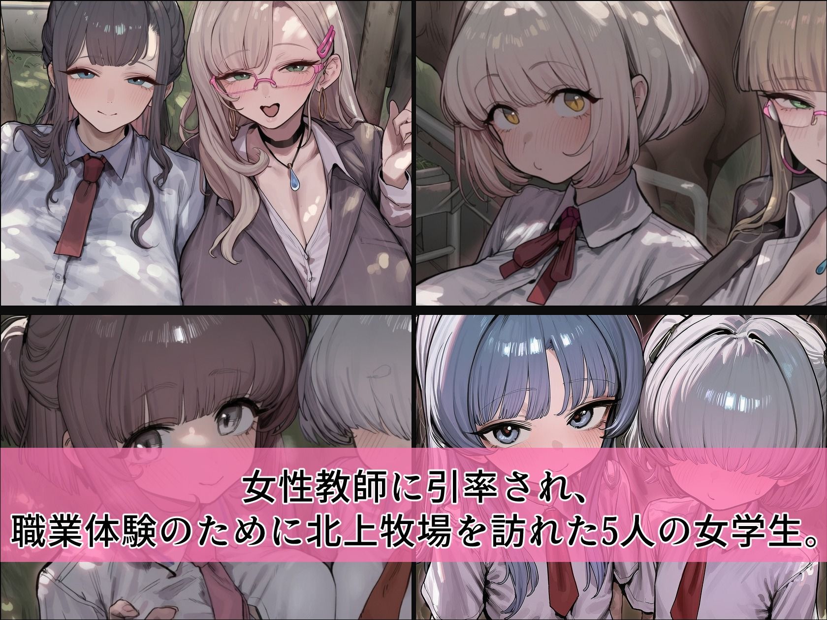 BreedingParty  爆乳ギャルの雌乳牛化計画  〜飲んだら最後、種付けは孕むまで〜  第一話  みうとゆいな - サンプル画像 2