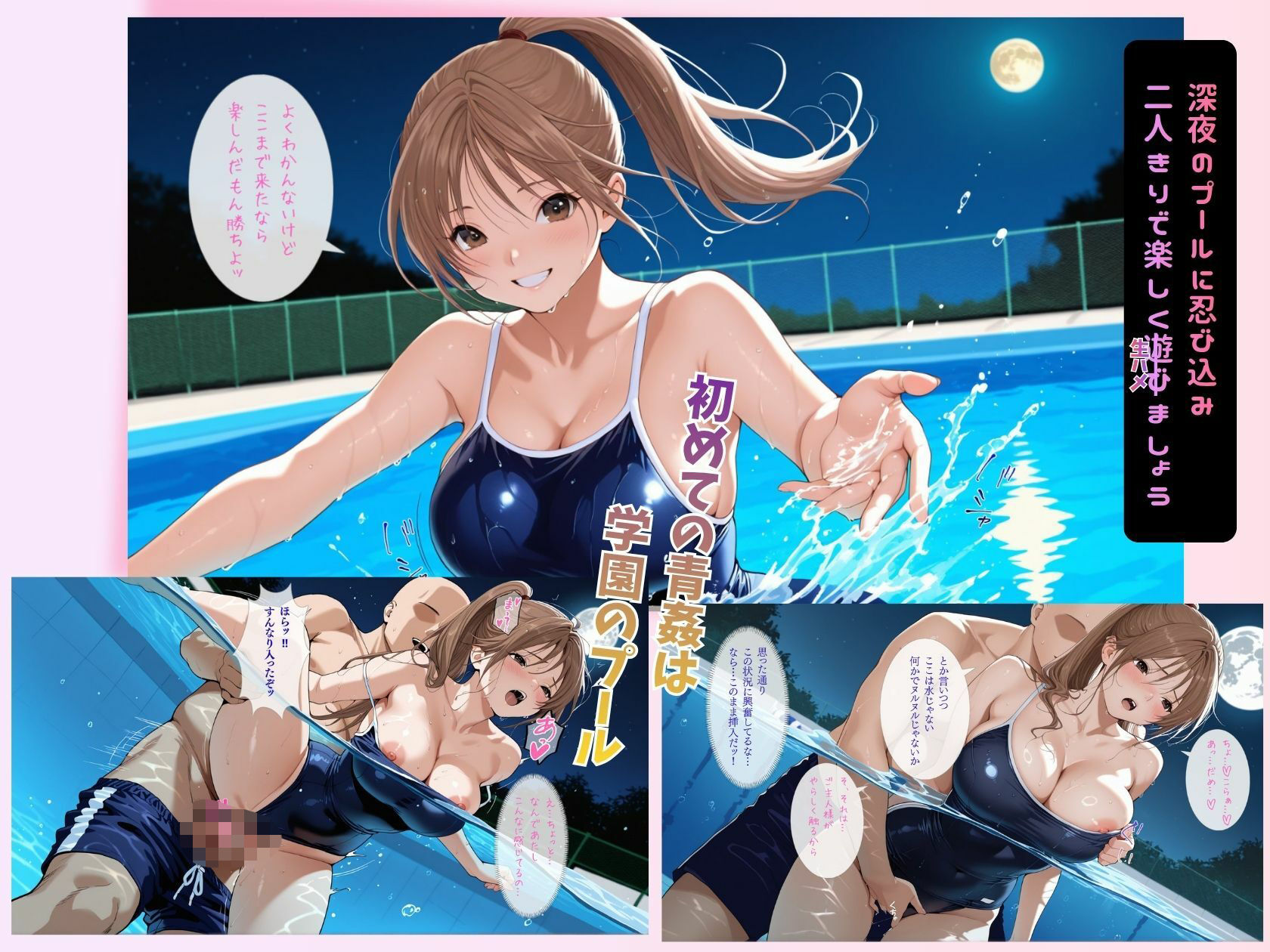 さつき120％すとれ〜と ch.2 〜転生アプリで攻略したヒロイン学園でハメまくる〜 - サンプル画像 4