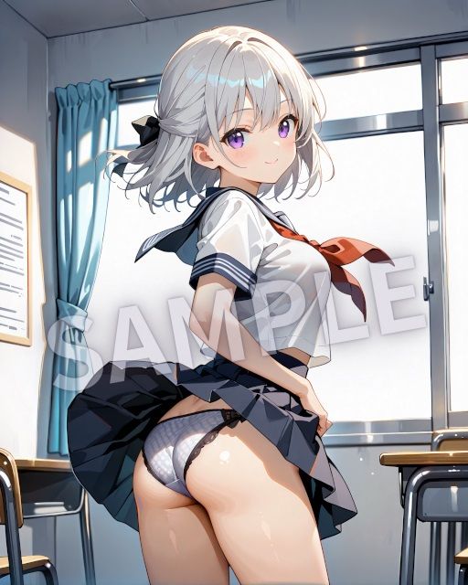 Newパンチラ図鑑 しおん - サンプル画像 9