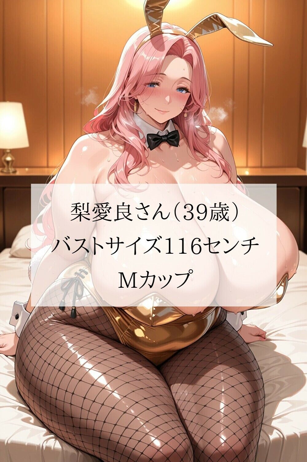 【アニメ】超乳人妻バニー濃厚フェラチオ倶楽部〜豊満おっぱいをタプタプ揺らし肉厚巨尻をふりふりしながらねっとりしゃぶる熟女ウサギ嬢〜 - サンプル画像 5