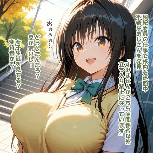 パイズリ異能力おじさん  勃起物処理係 編 - サンプル画像 1