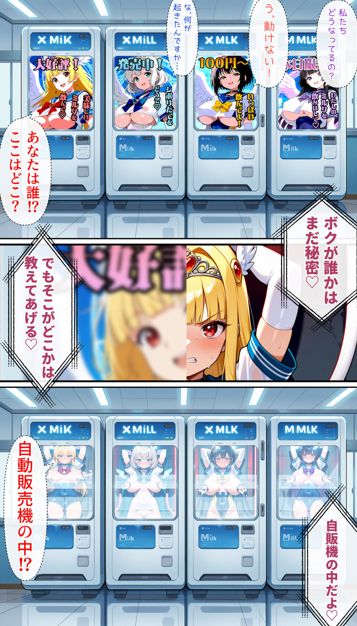 聖翼天使セラフィック・ナイツ〜裏切りのザーメンプール〜『学校は安全だと思ったのに』 - サンプル画像 6