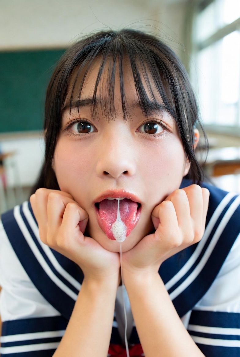 泡立ち糸引く唾液 Vol.1 画像集 - サンプル画像 1