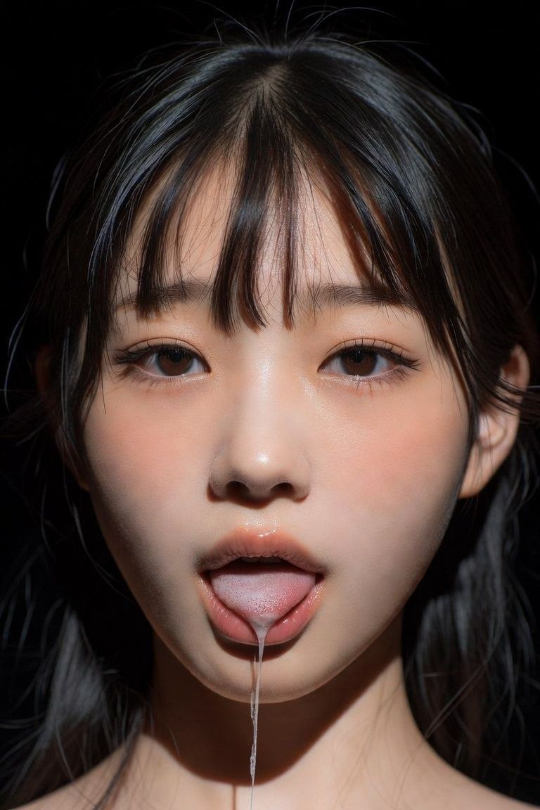泡立ち糸引く唾液 Vol.1 画像集 - サンプル画像 4