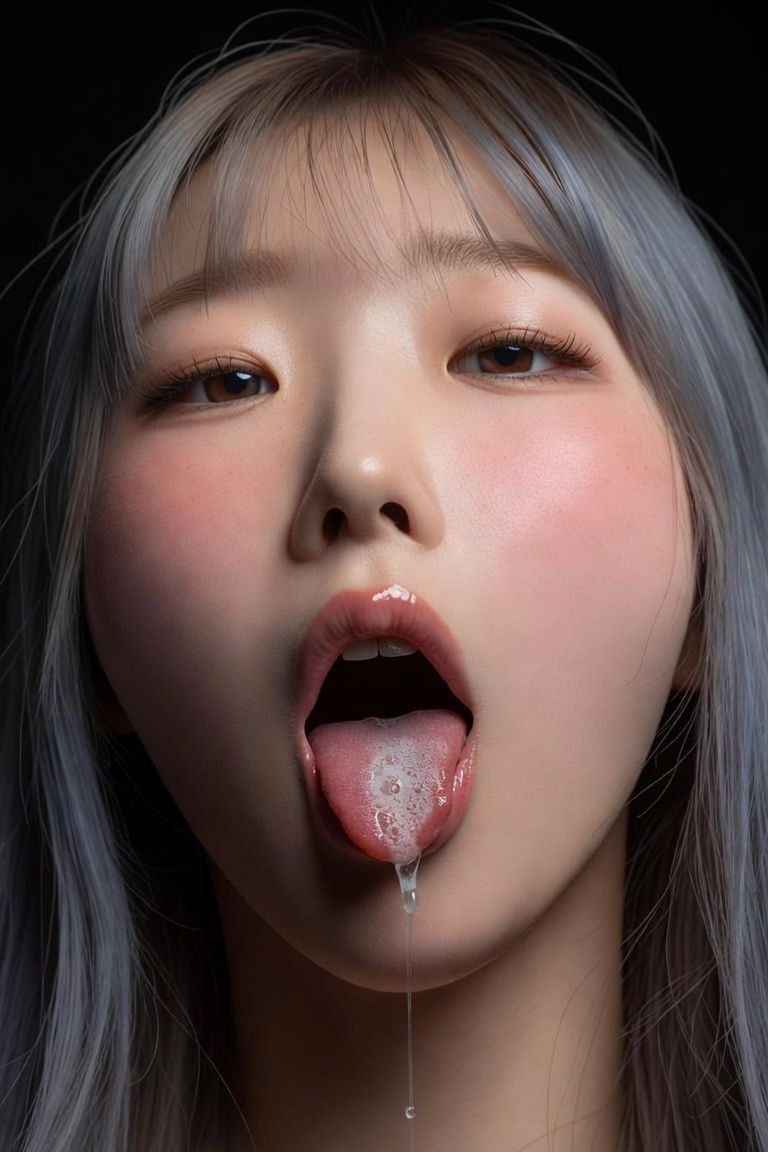 泡立ち糸引く唾液 Vol.1 画像集 - サンプル画像 5