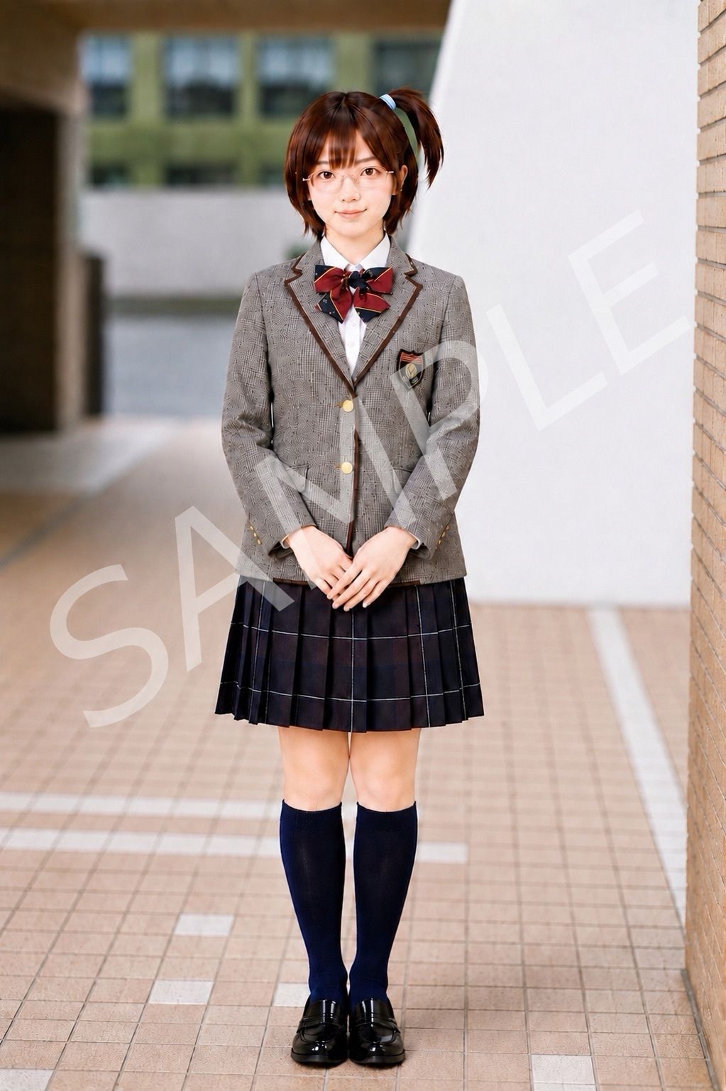 制服とT都C区へ - サンプル画像 1