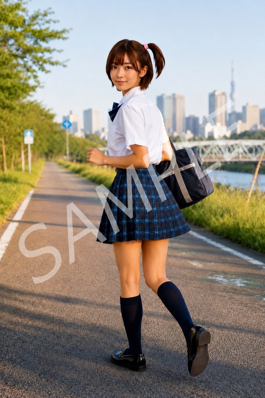 制服とT都C区へ - サンプル画像 5