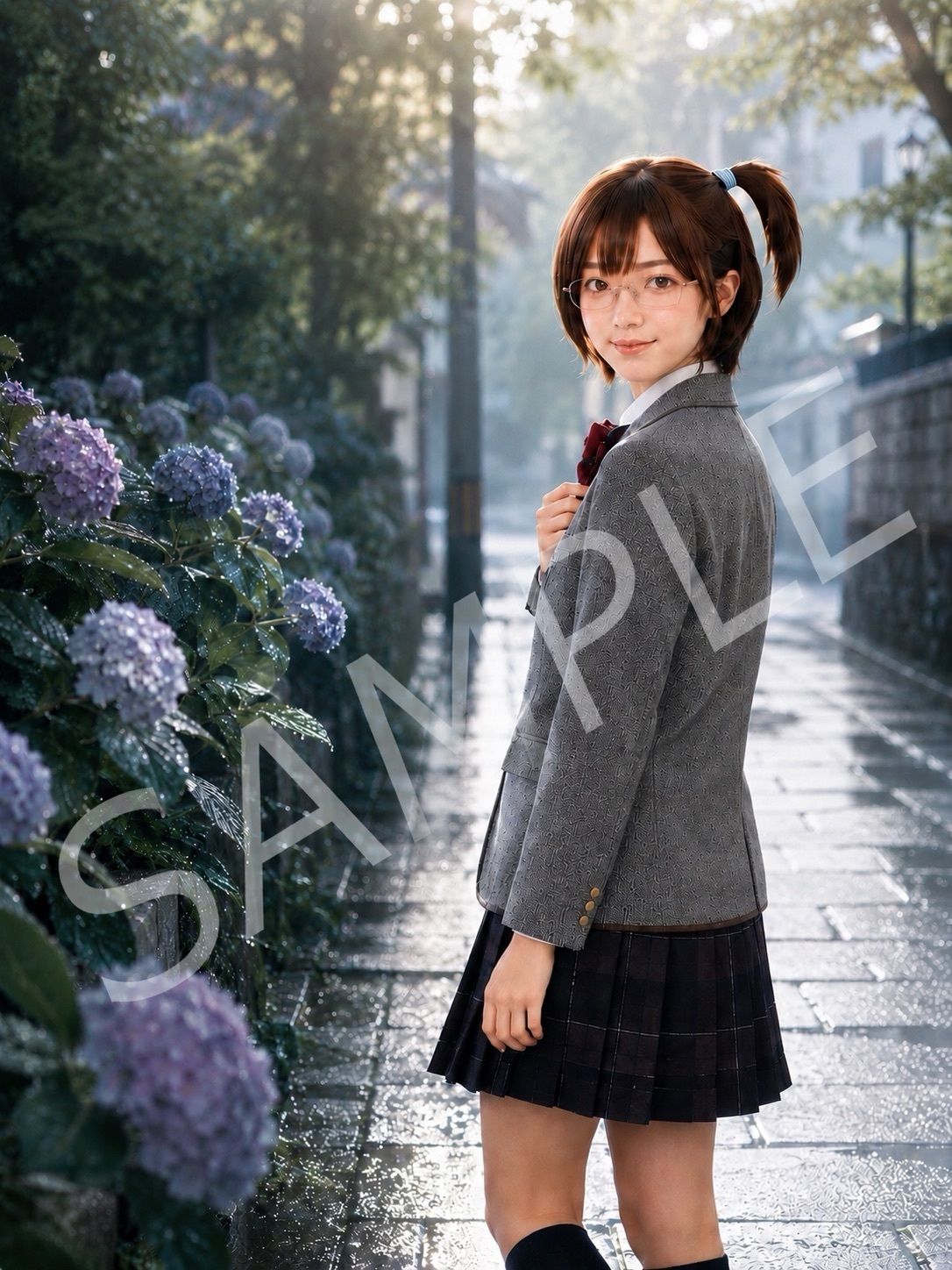制服とT都C区へ - サンプル画像 6