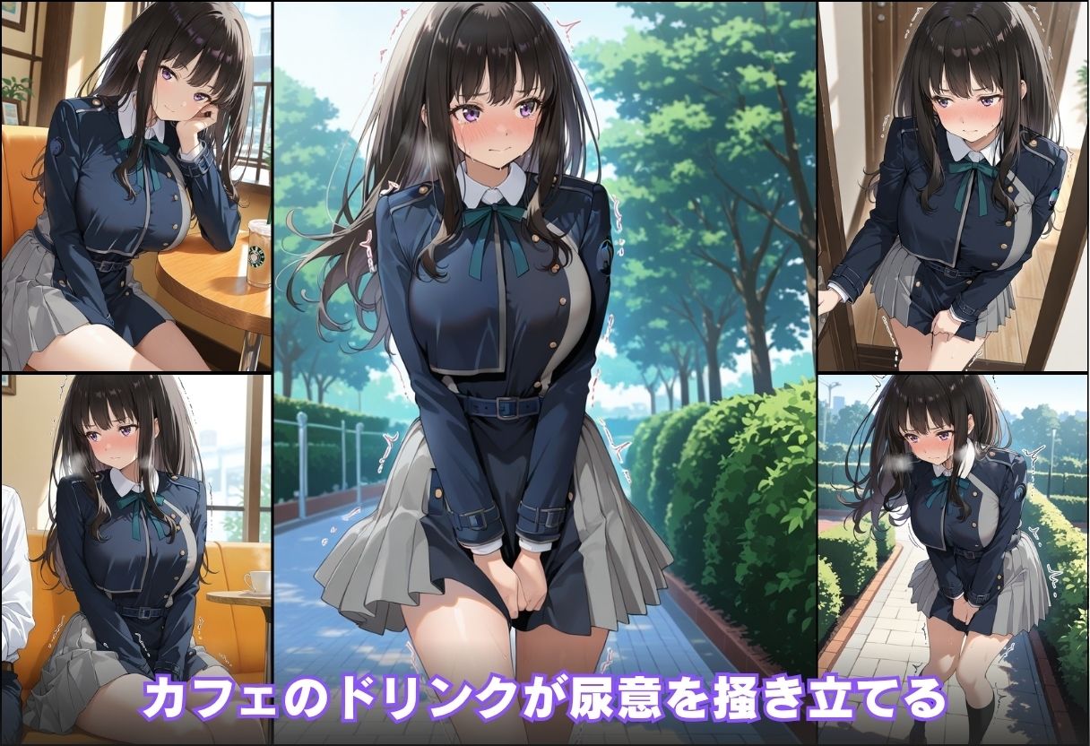 尿意の限界 リコリコおもらし 井ノ上たきな - サンプル画像 5