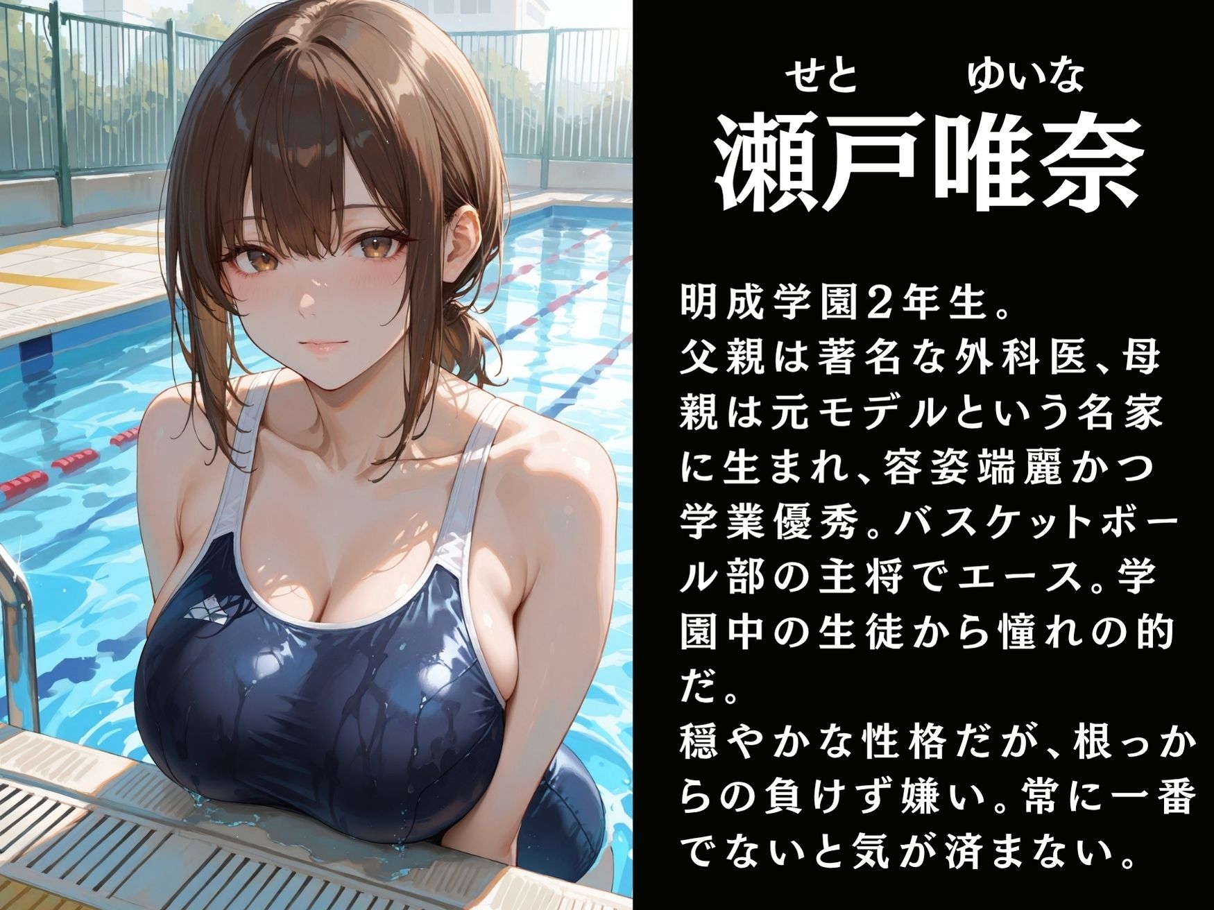 放課後の性指導〜禁断の記録〜プール編〜 - サンプル画像 2