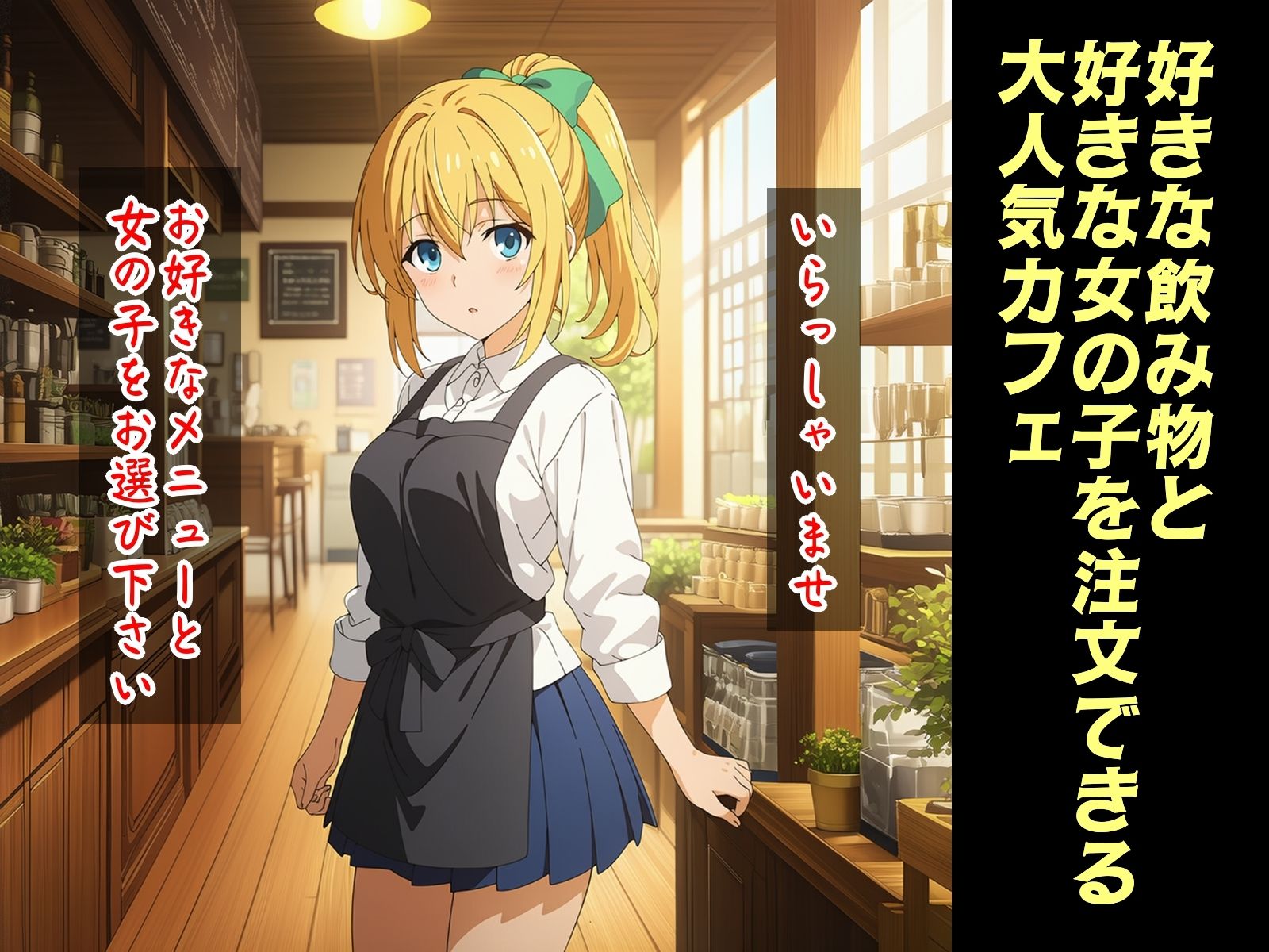 カフェでイキヌキ - サンプル画像 1