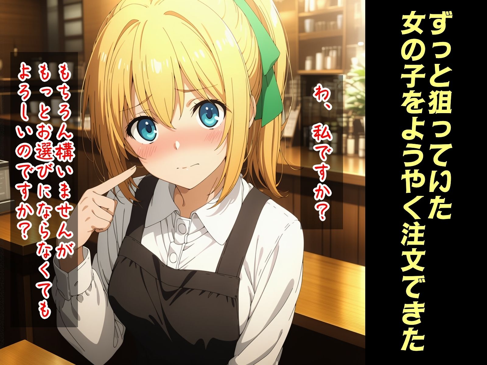 カフェでイキヌキ - サンプル画像 2