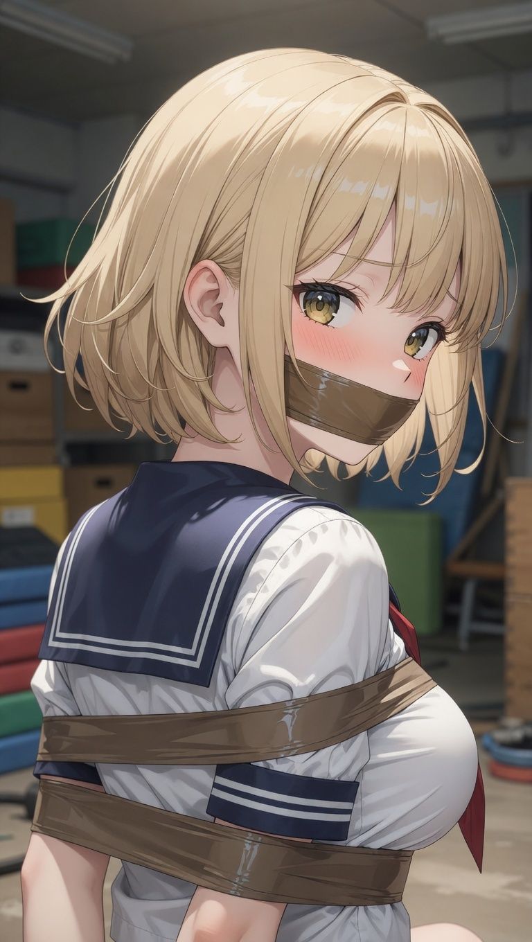 金色の緊縛姫 - サンプル画像 1