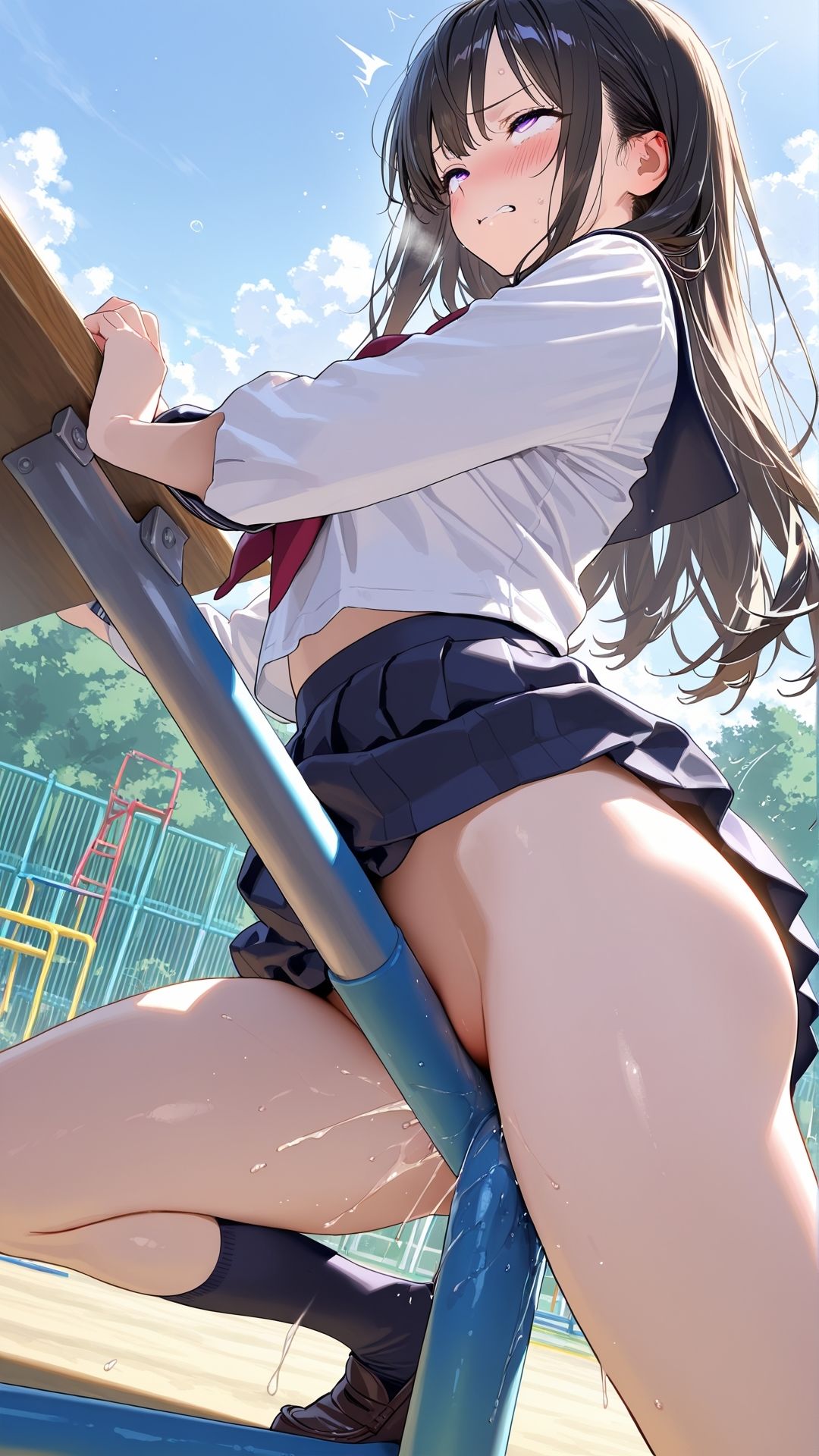 【角オナニー動画】きもちいい角を見つけちゃった女の子たち〜パート（11）お尻スペシャル - サンプル画像 3