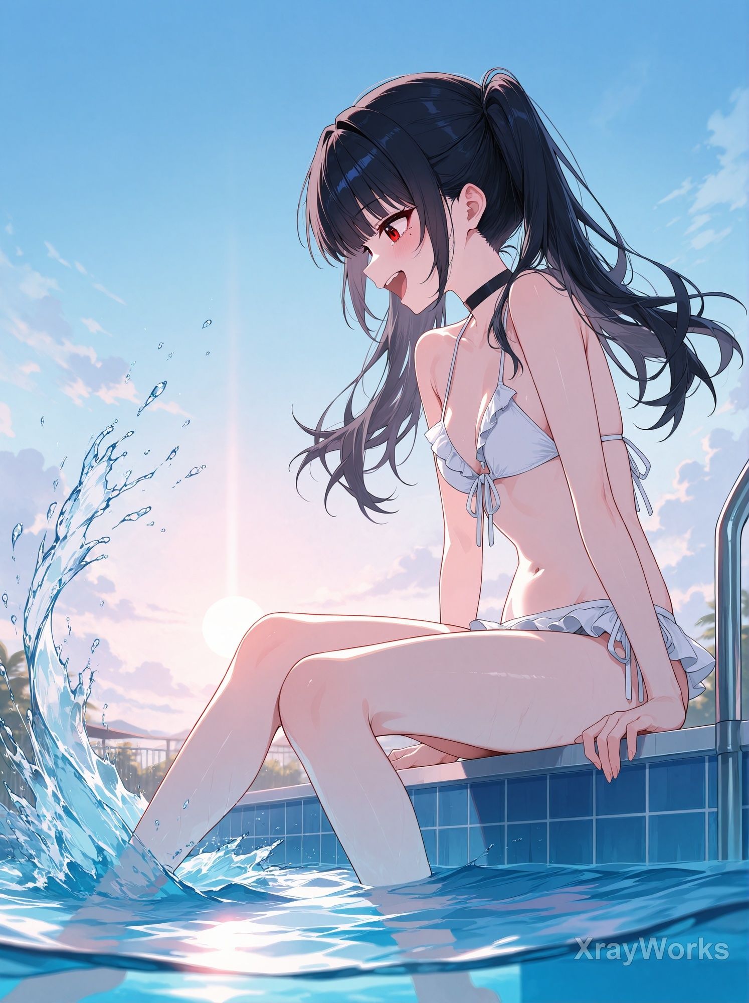 鳴海琴音の日常 〜黒髪ツインテ美少女の秘密〜 CG196＋動画144 - サンプル画像 4