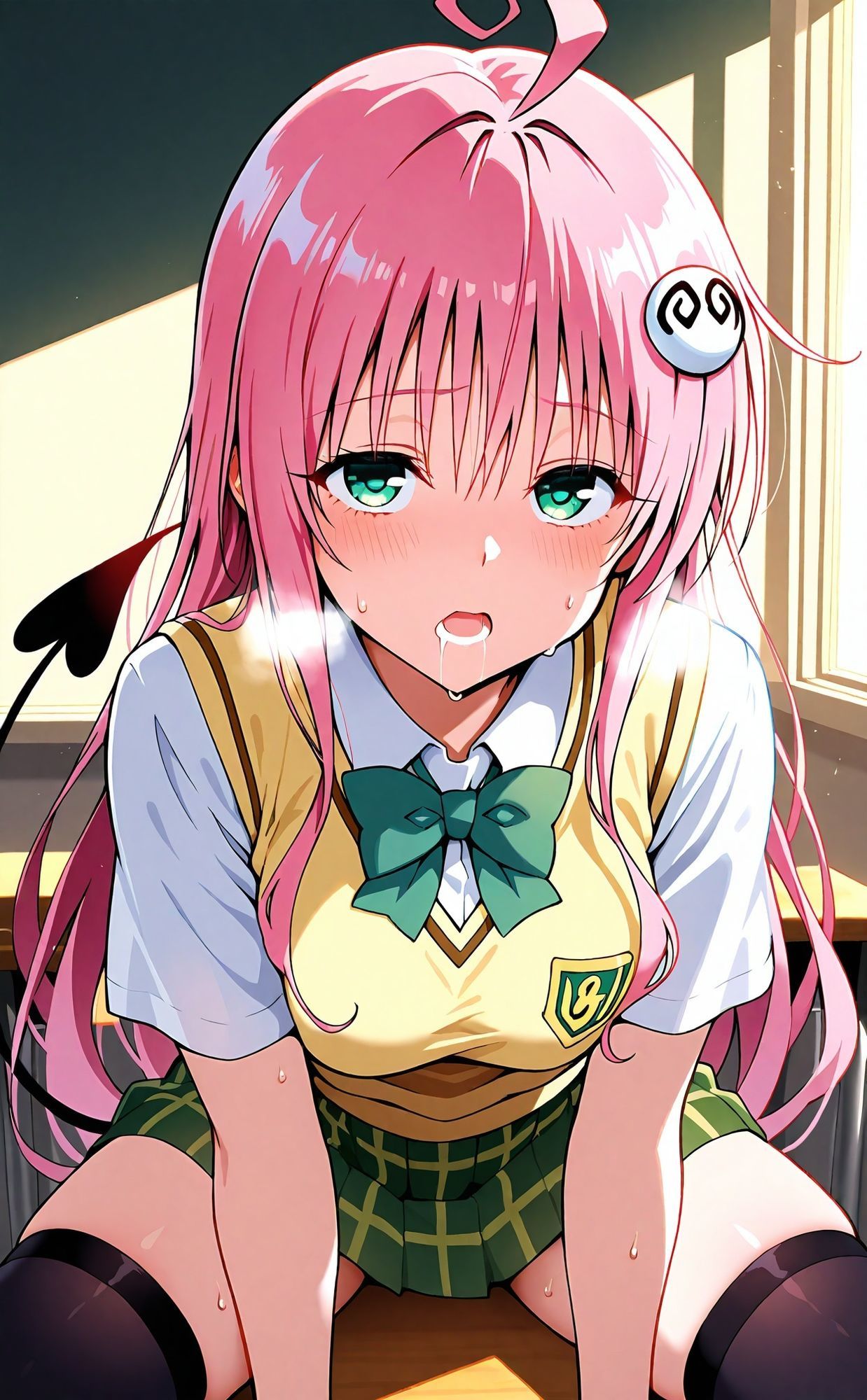 天才発明家女子校生が同級生の初めてのチ●ポを奪うまで - サンプル画像 1