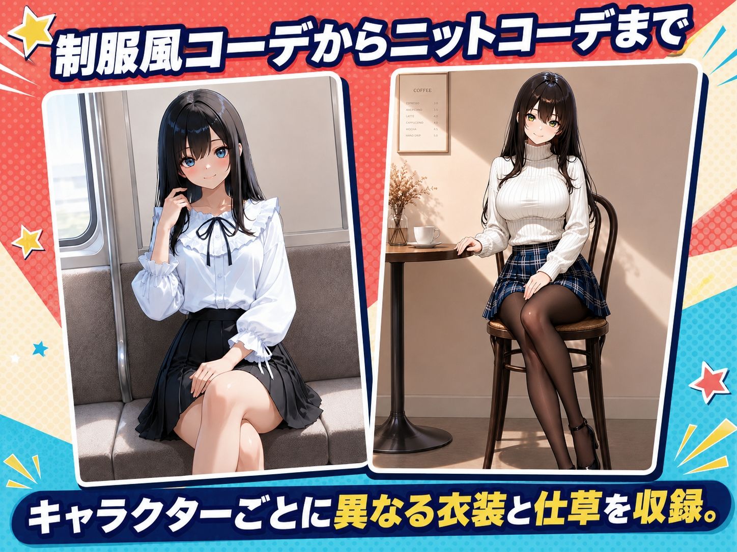 パンチラ鑑賞室 〜10人 Vol.1 - サンプル画像 2