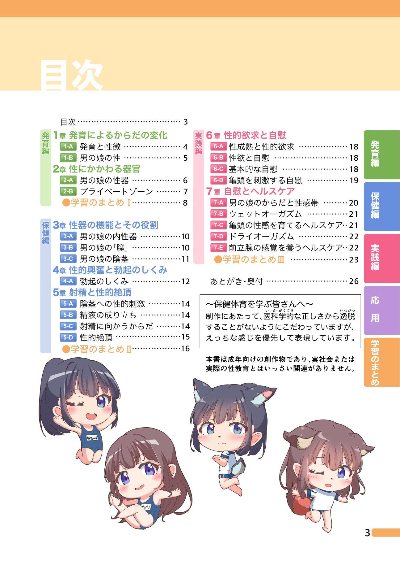 男の娘のための保健カラー資料集 - サンプル画像 1