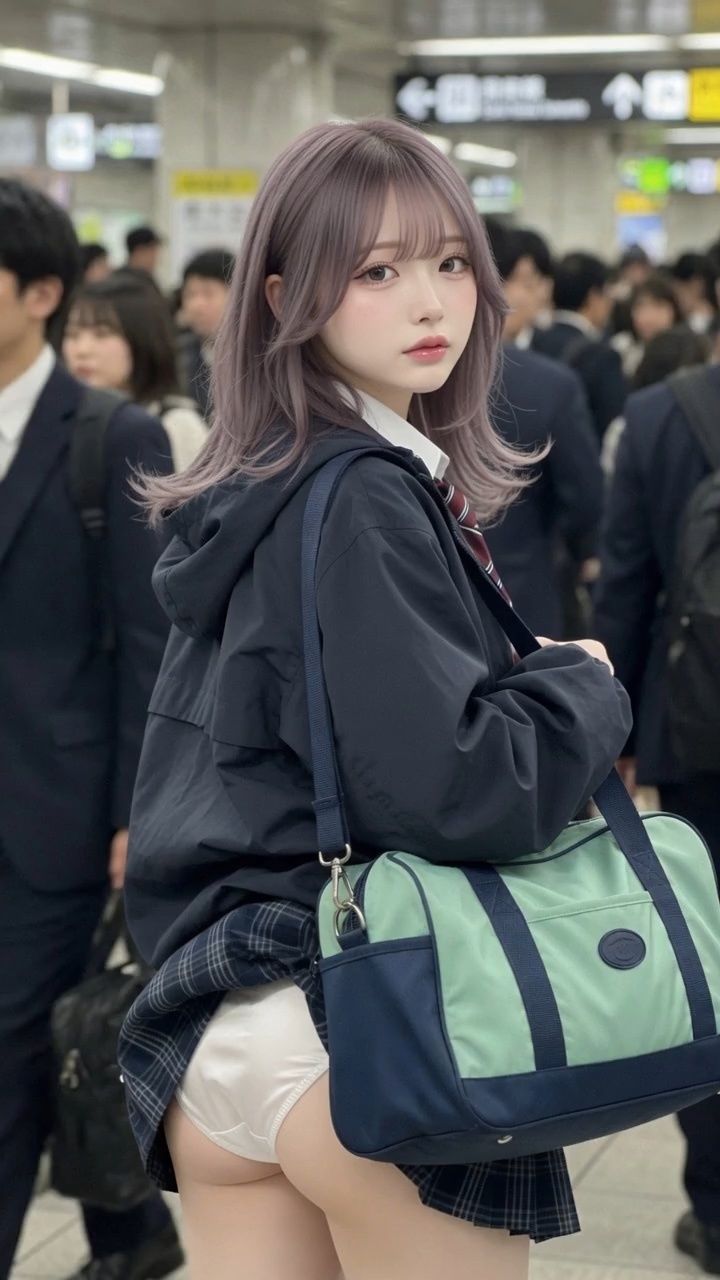 JKのおっぱいとパンティーが見たい！ - サンプル画像 1