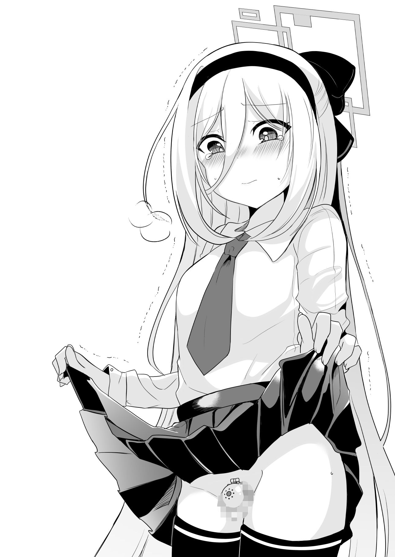 ブルアカ男の娘概念本 - サンプル画像 1