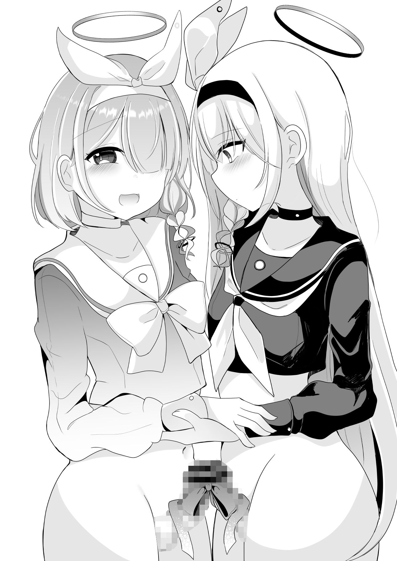 ブルアカ男の娘概念本 - サンプル画像 3