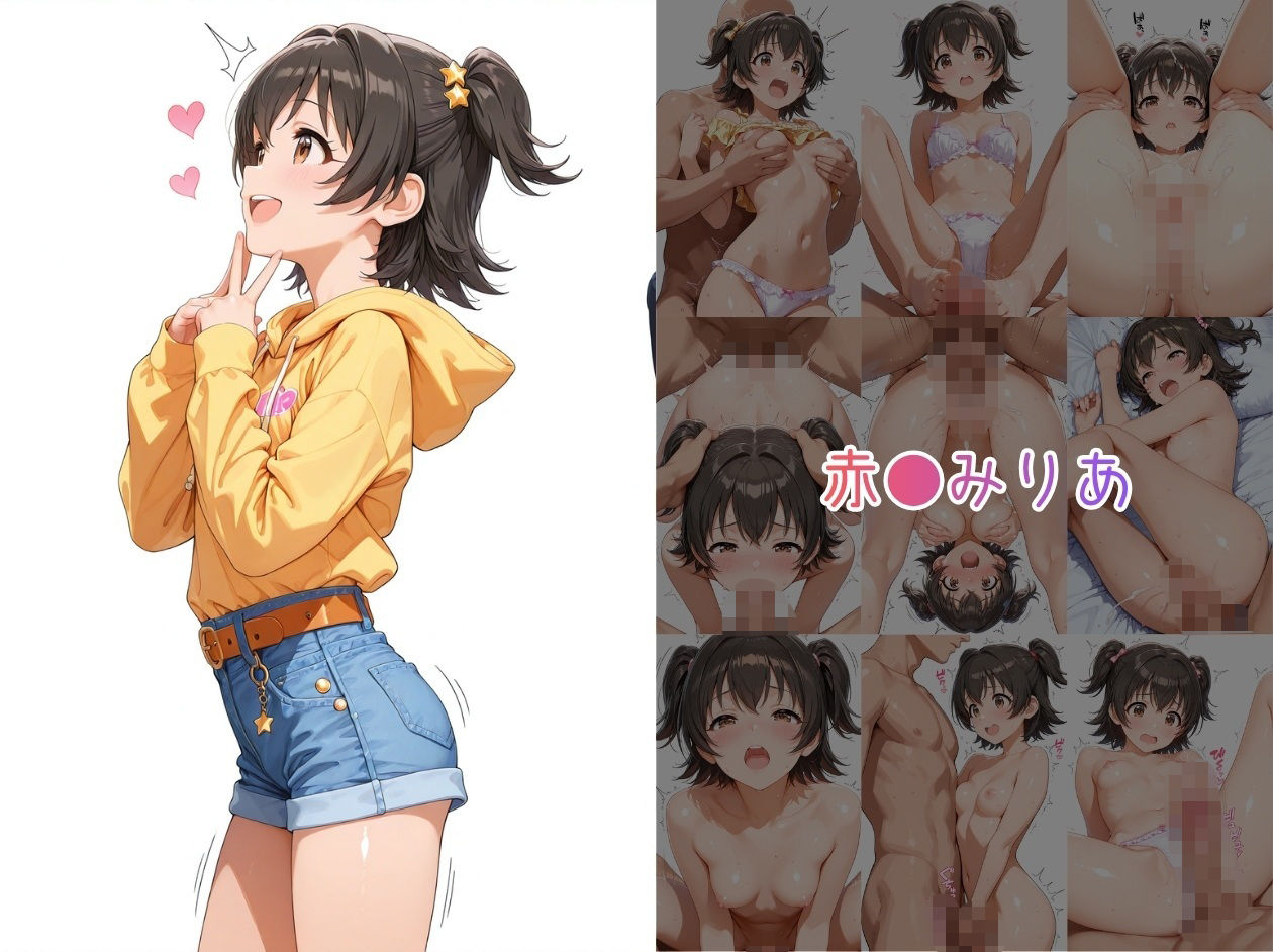 アイドルヌードコレクション Luxury Collection Edition 編（ 城ヶ〇美嘉: 城ヶ〇莉嘉: 夢〇りあむ: 本〇未央: 諸〇きらり:赤〇みりあ: 高〇藍子） - サンプル画像 2