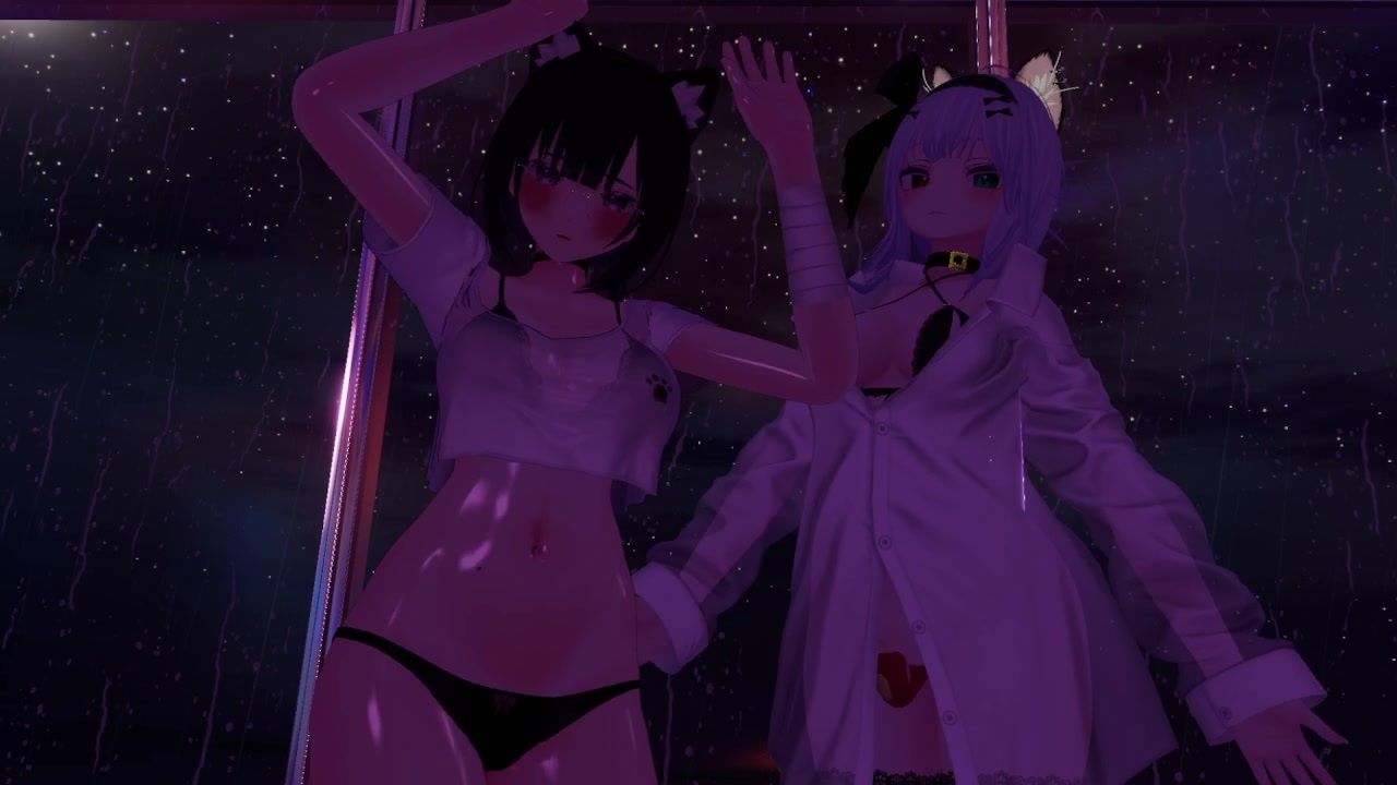 【視聴者参加型】雨の日はお部屋でまったり…【ChilloutVR】  事務乃あんず - サンプル画像 1